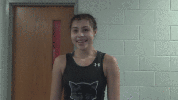 Jaida McGeisey(Norman North)-130 LBs After Qualifying for State Tournament